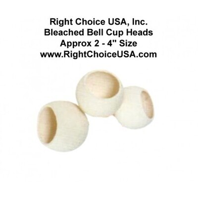 Bell Cups - Bleached