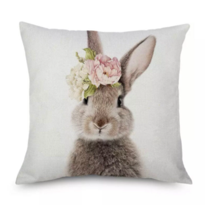 Throw pillow cover- Bunny