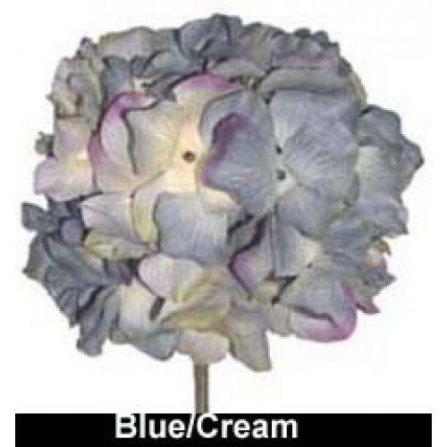 Hydrangea-Parchment/Paper in Blue/Cream-12 per order
