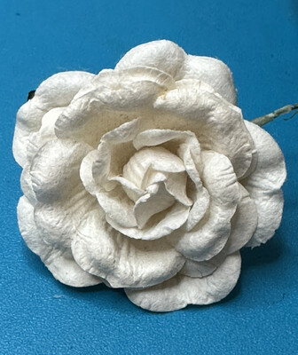 Ruffled Roses - Parchment/Paper-White-48 Roses Per Bag and 6 bags per order!
