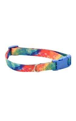 Tie Dye Dog Collar - Medium