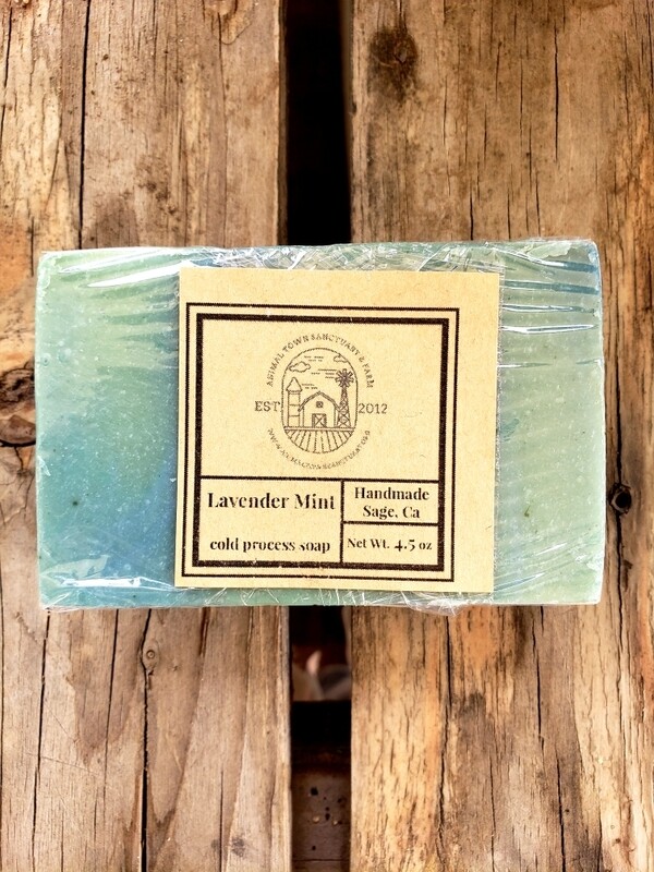 Lavender Mint - Handmade Cold Process Soap Bar