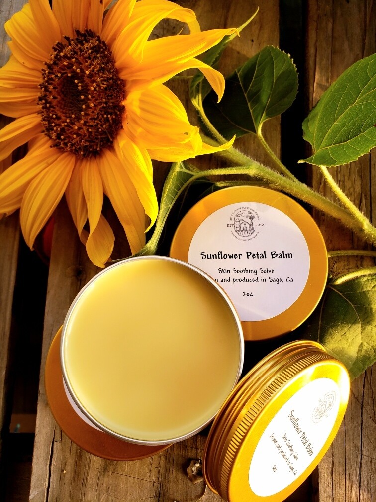 Sunflower Petal Infused Balm