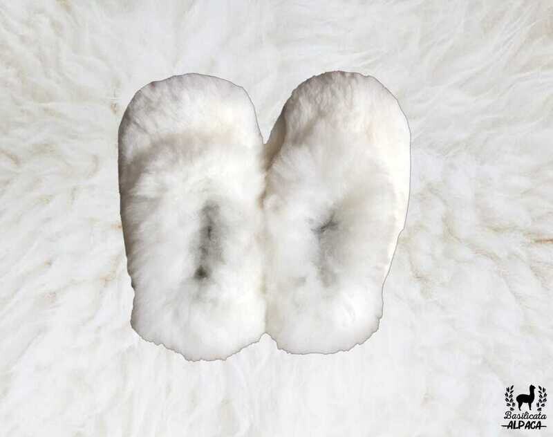 Babbucce in lana di alpaca