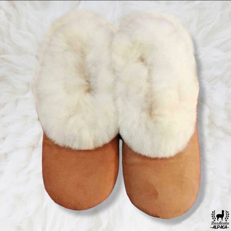Babbucce in lana di alpaca