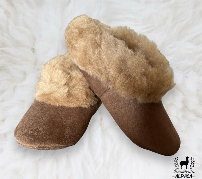 Babbucce in lana di alpaca