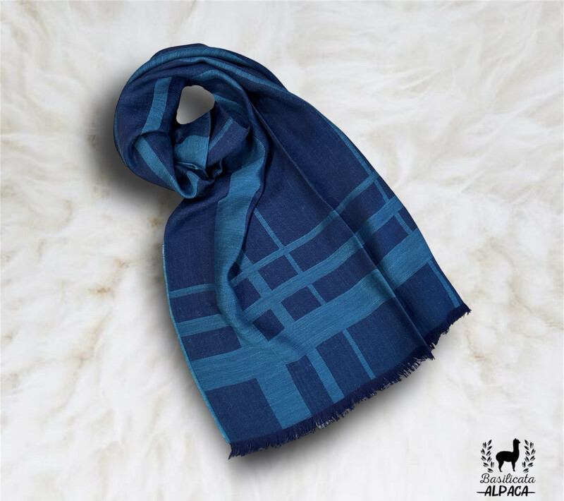 Foulard unisex in lana Baby Alpaca