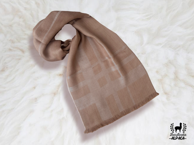 Foulard unisex in Lana Baby Alpaca