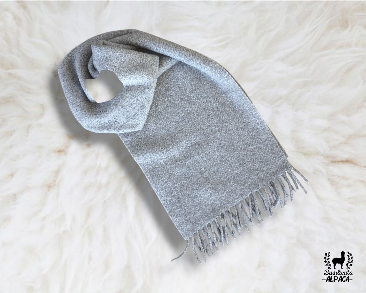 Sciarpa Unisex Lana di Baby Alpaca