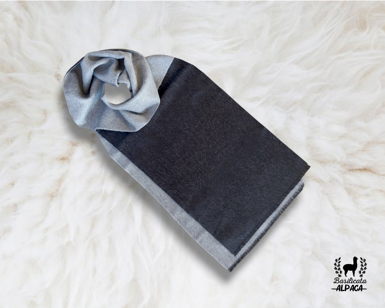 Sciarpa Unisex 100% lana di Baby Alpaca