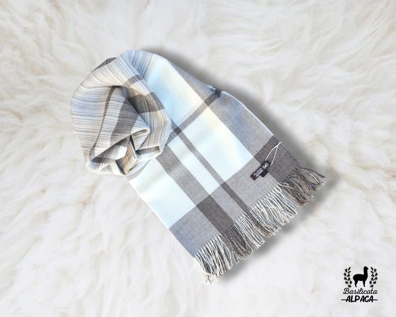 Stola Unisex 100% lana di Baby Alpaca