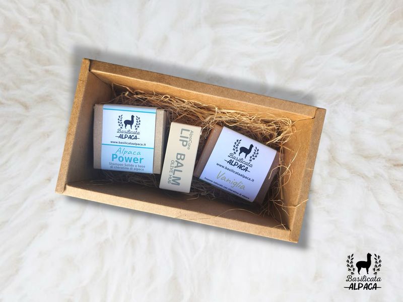 Gift Box Naturale con Prodotti alla Cheratina di Alpaca