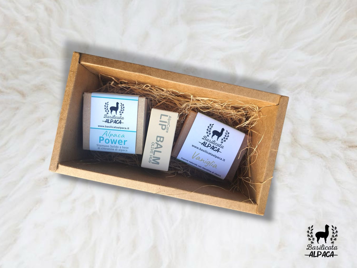Gift Box Naturale con Prodotti alla Cheratina di Alpaca