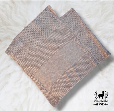 Poncho in 100% lana di Baby Alpaca