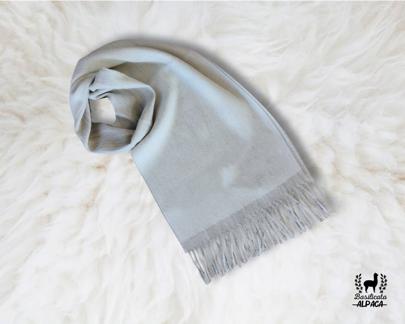 Sciarpa Unisex double face 100% Baby Alpaca