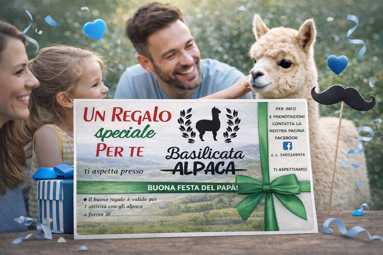 Voucher Regalo 🎁 Speciale Festa del Papà 🦙