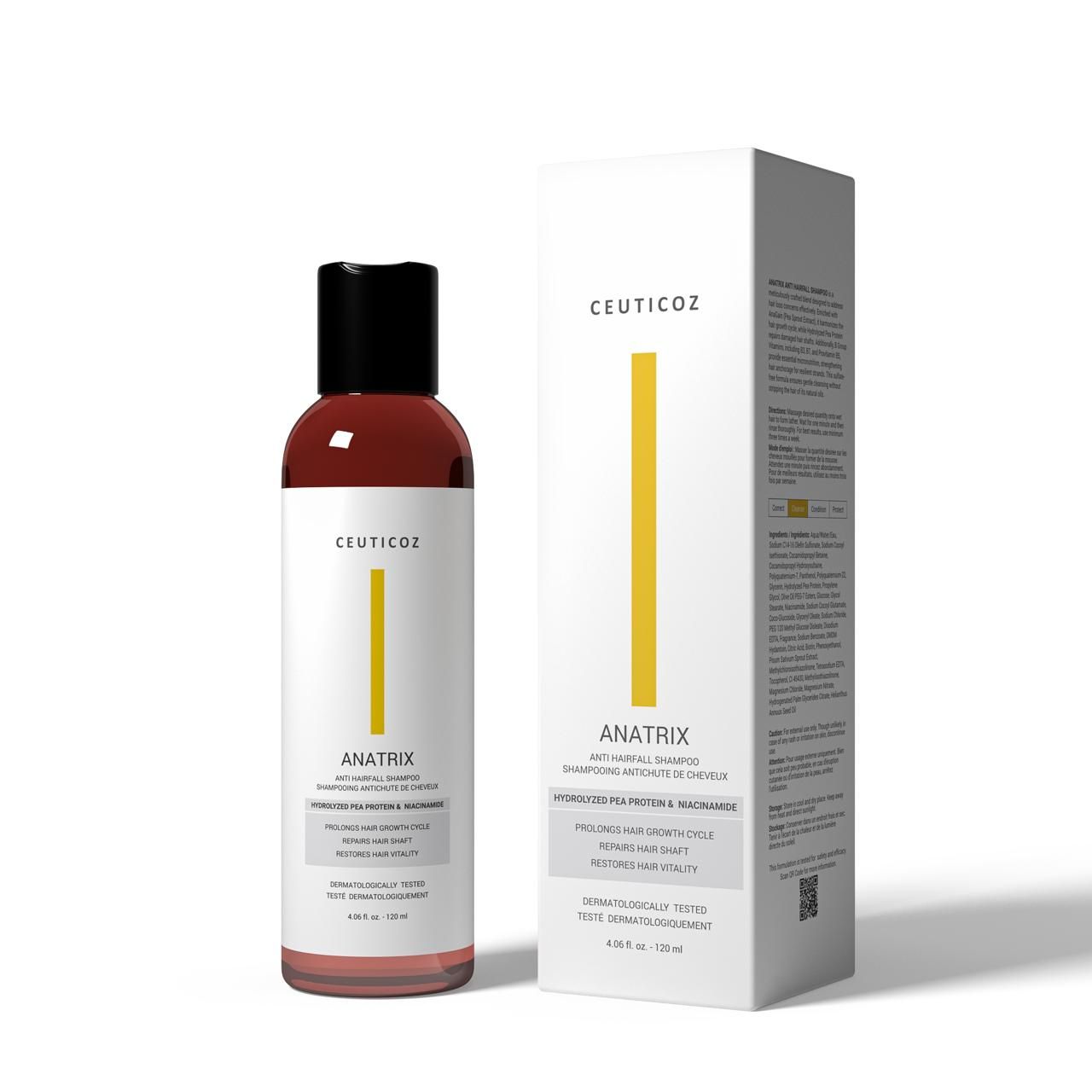 ANATRIX ANTI HAIRFALL SHAMPOO. CEUTICOZ