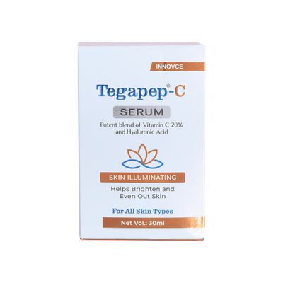 TEGAPEP-C VITAMIN C SERUM WITH HYALURONIC ACID