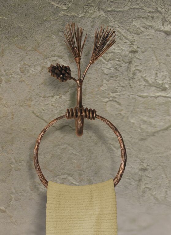 Pine Towel Ring