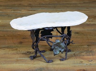 Vineyard Tall Tumbled Marble Server