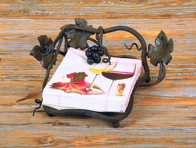 Vineyard Outdoor Luncheon Napkin Holder