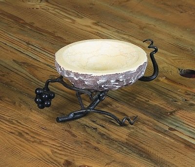 Vineyard Stone Bowl Server