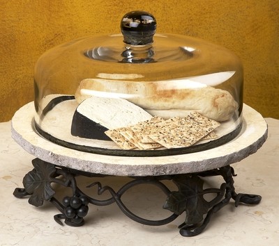 Short Glass Cover w/Bronze Rim