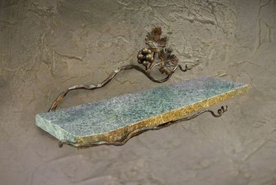 Vineyard Shelf w/Stone