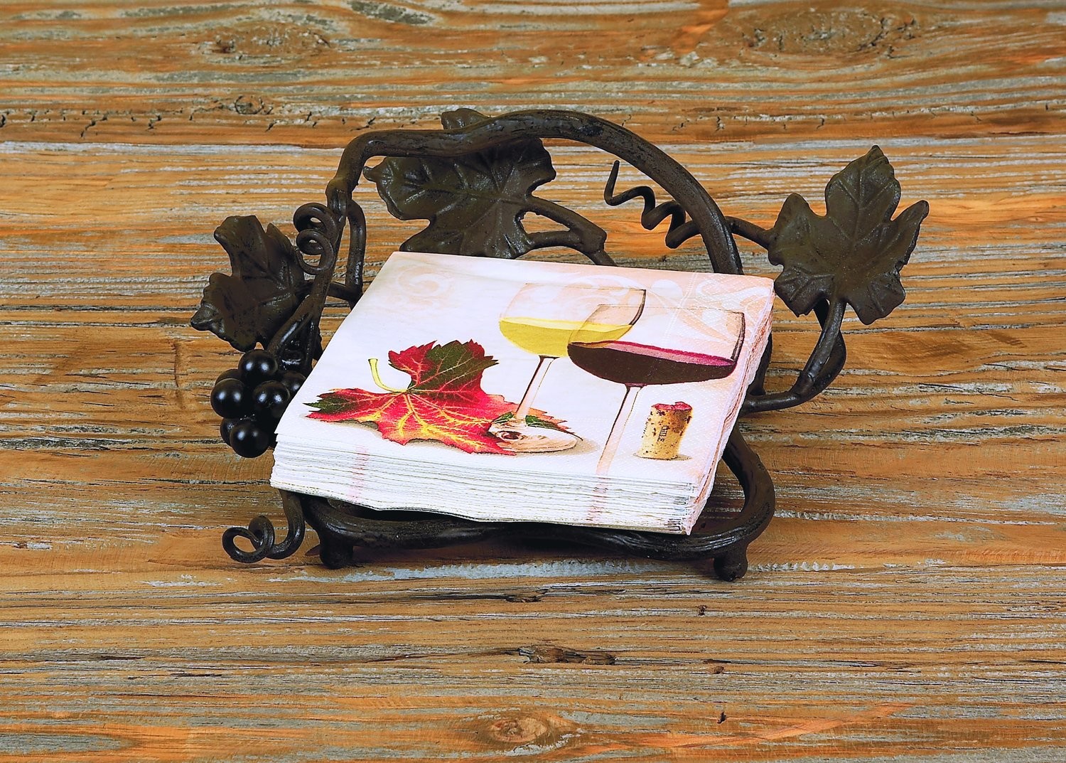 Vineyard Luncheon Napkin Holder