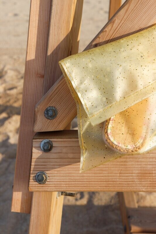 Classic orange bioplastic bag