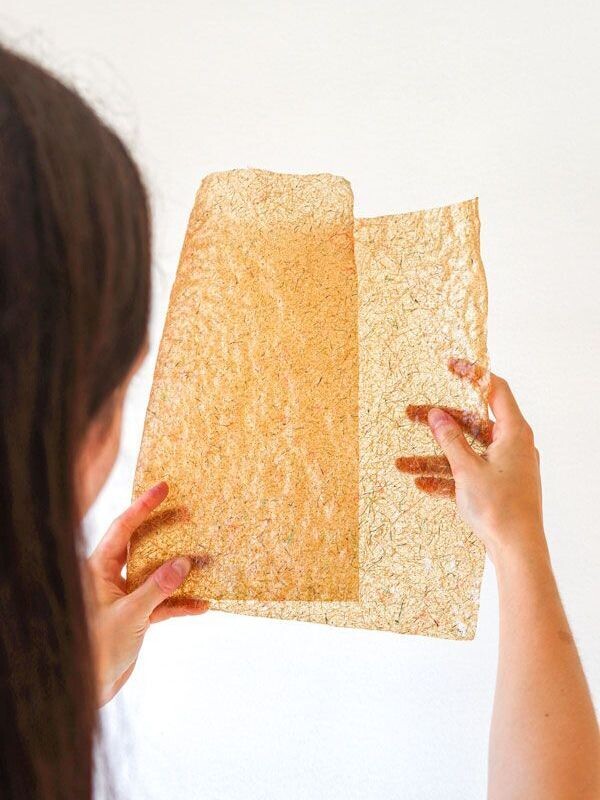 Samples of bioplastics in DIN formats