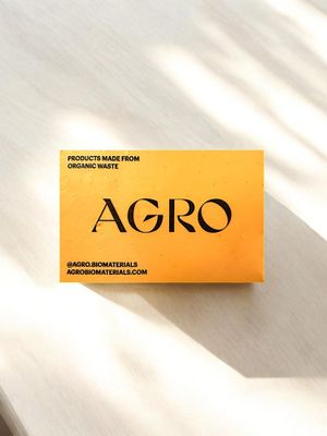 Tarjetas de visita de bioplástico