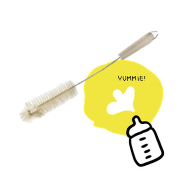 Sustainable bottle brush