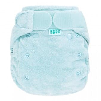 Birth-to-potty diaper Totsbots Blue