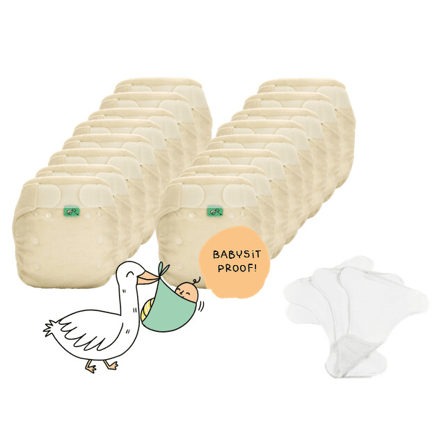 Economy pack Babysitter - natural