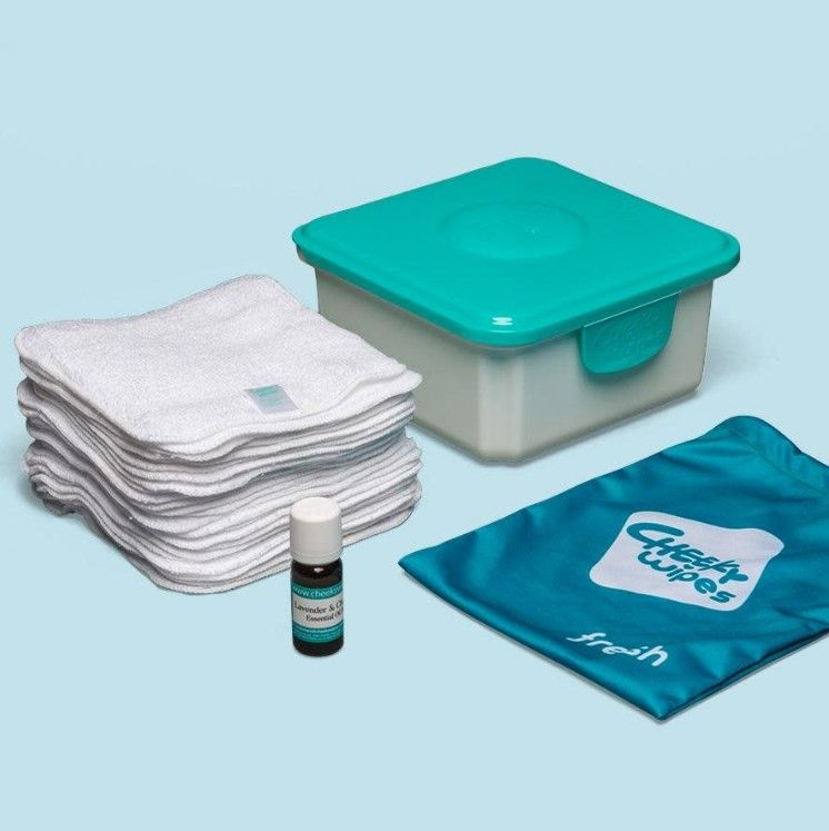 Washable wipes maxi kit, Colour wipes: White