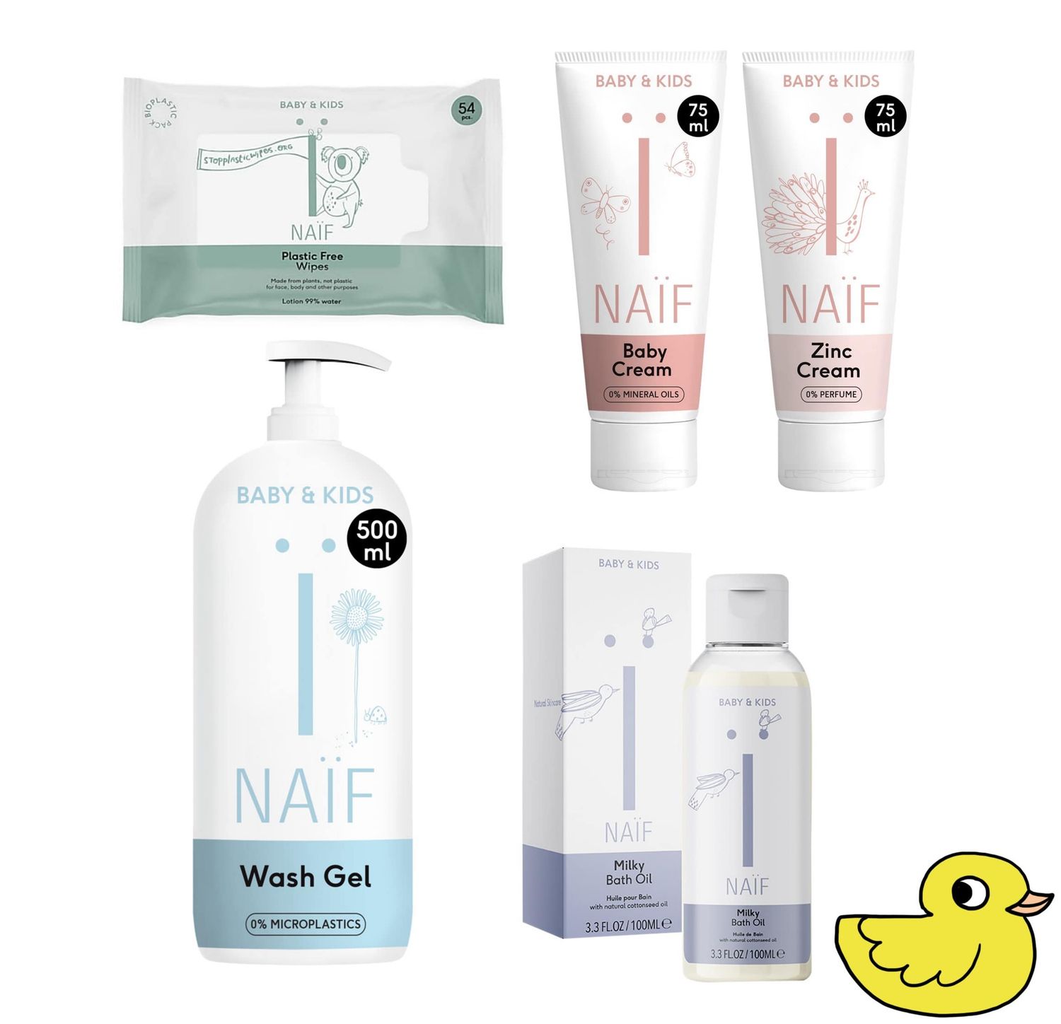Starter Pack Naïf (replaces Baby Care Pack)