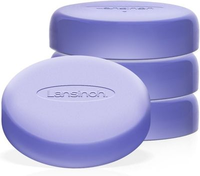 Solid cap for glass feeding bottle Lansinoh (4 units)