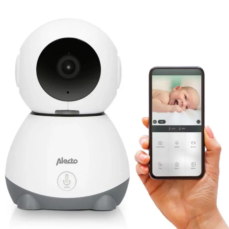 Alecto wifi baby monitor with camera Smartbaby10