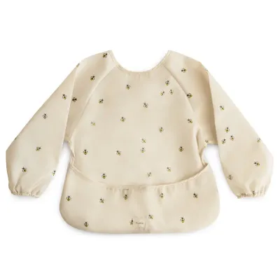 Long-sleeved bib (water-resistant) Mushie