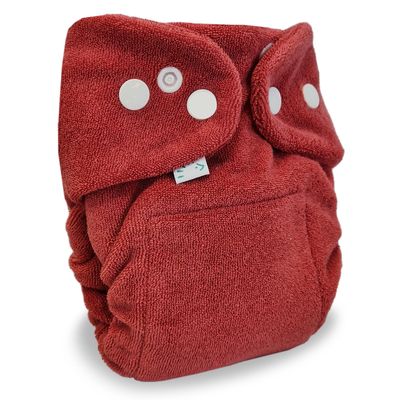 Birth-to-potty diaper Popolini MaxiSnap natural