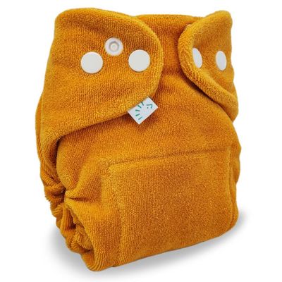 Birth-to-potty diaper Popolini MaxiSnap natural