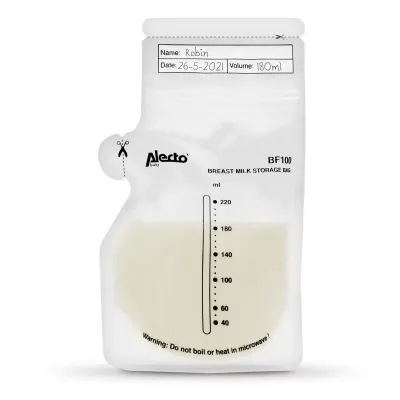 Breast milk storage bags (100 pieces)