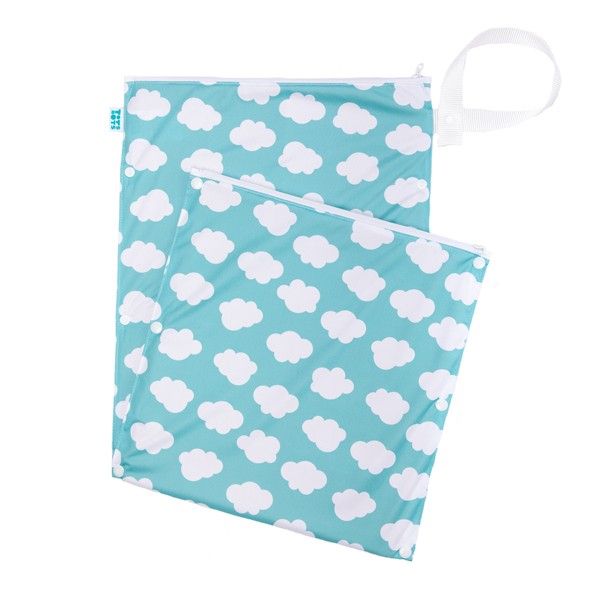 Wet/dry double wetbag