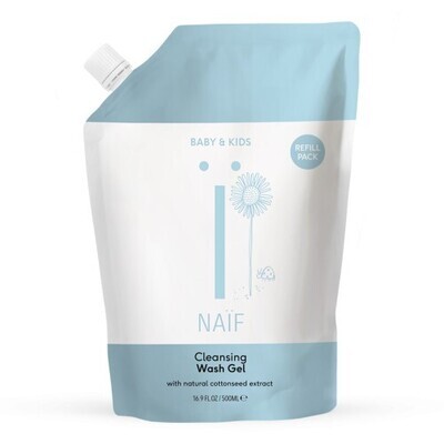 Naïf Cleansing Wash Gel - 500ml Refill