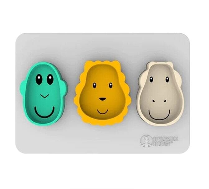 Matchstick Monkey Mealtime Animal Place Mat