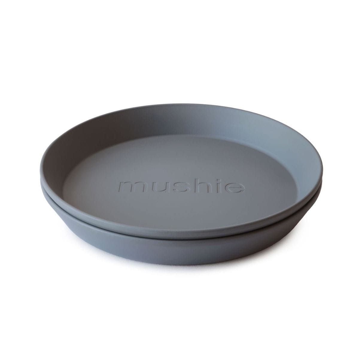Assiettes Mushie (lot de 2), Couleur: Smoke