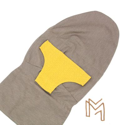 Wipperhoes uit recuptextiel - boho brown