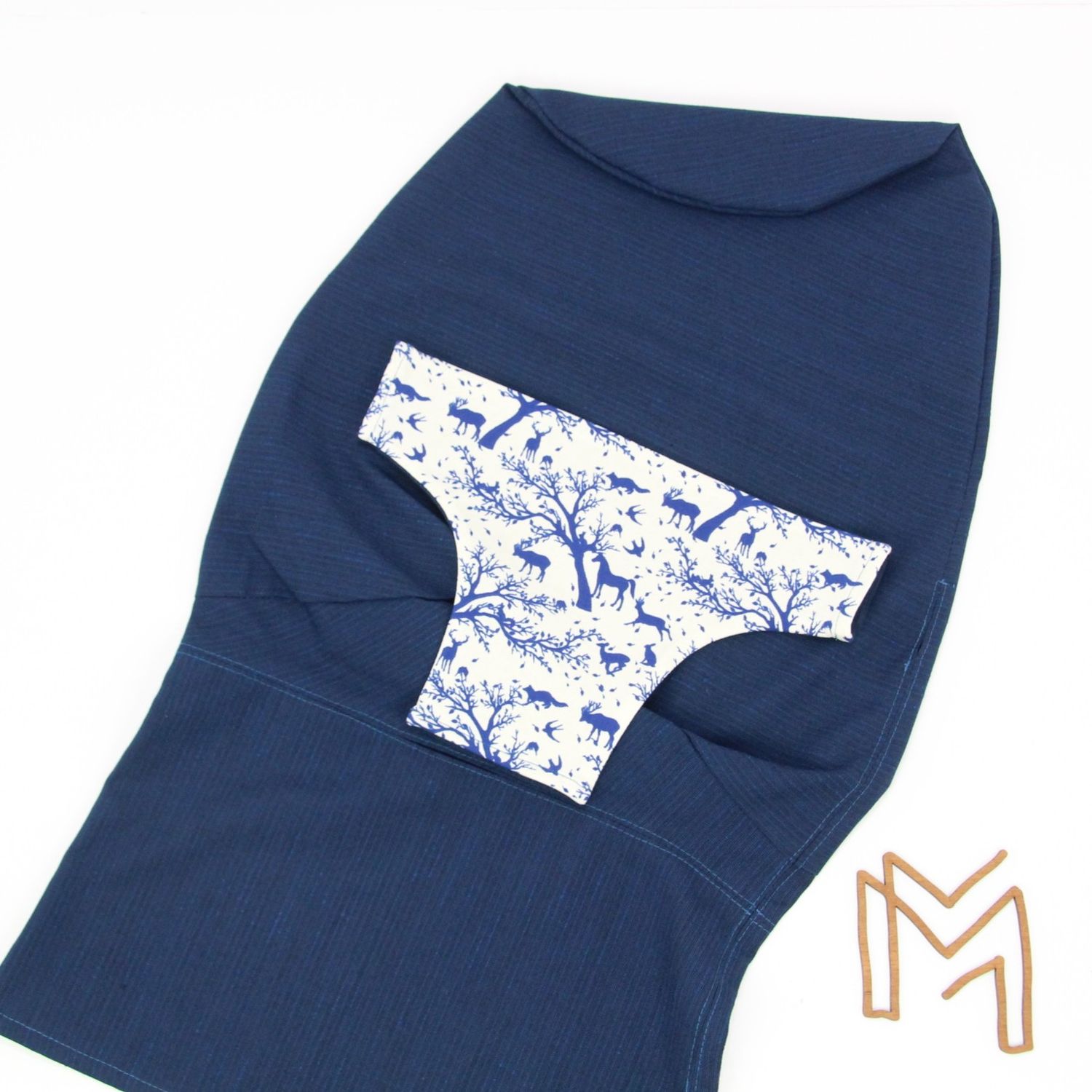 Wipperhoes uit recuptextiel - forest by night