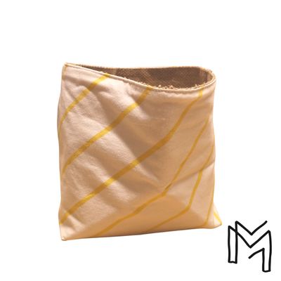 Mini opbergmand uit recuptextiel - beachlines